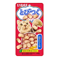 INABA запеченное лакомство для кошек Tobitsuku со вкусом морского гребешка, 25 г