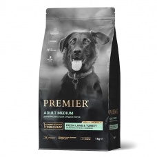 Premier Dog Lamb&Turkey ADULT Medium сухой корм для собак мелких пород, индейка и ягненок