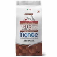 Monge Dog Monoprotein Mini корм для щенков мелких пород с ягненком и рисом 2,5 кг