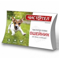 ЧИСТОТЕЛ Ошейник "Супер" для собаки