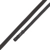 SHIRES Повод "Rubber", 138х2 см, черный