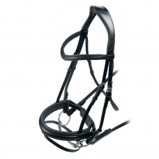SHIRES Velociti Оголовье для лошади выездковое, черный