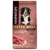 Мираторг EXTRA MEAT сухой корм для взр. собак кр. пород с Говядиной Black Angus