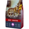 Mr.Buffalo ADULT SENSITIVE сухой корм для кошек Индейка