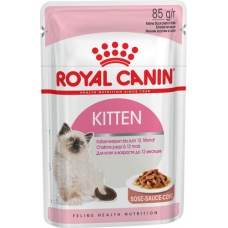 Royal Canin Kitten пауч для котят кусочки в соусе Мясо